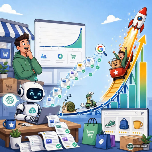 Organic traffic growth accelerating after a slow start as SEO rankings, content visibility, and search momentum compound over time