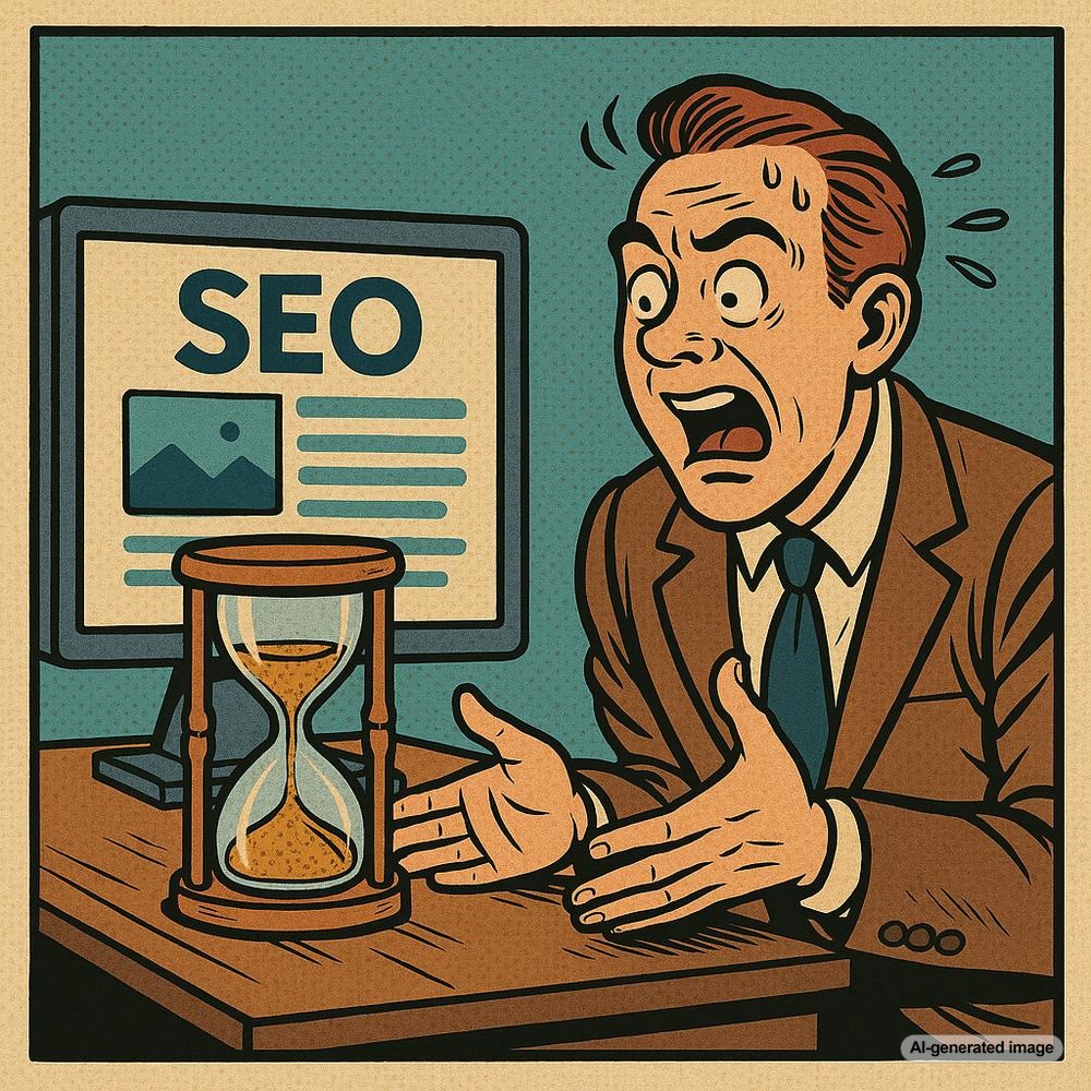 SEO Timeline Illustration