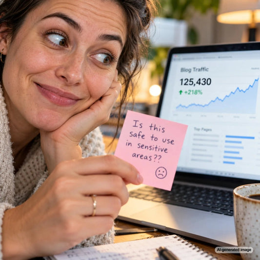 Business owner researching uncomfortable customer questions that can generate valuable organic search traffic