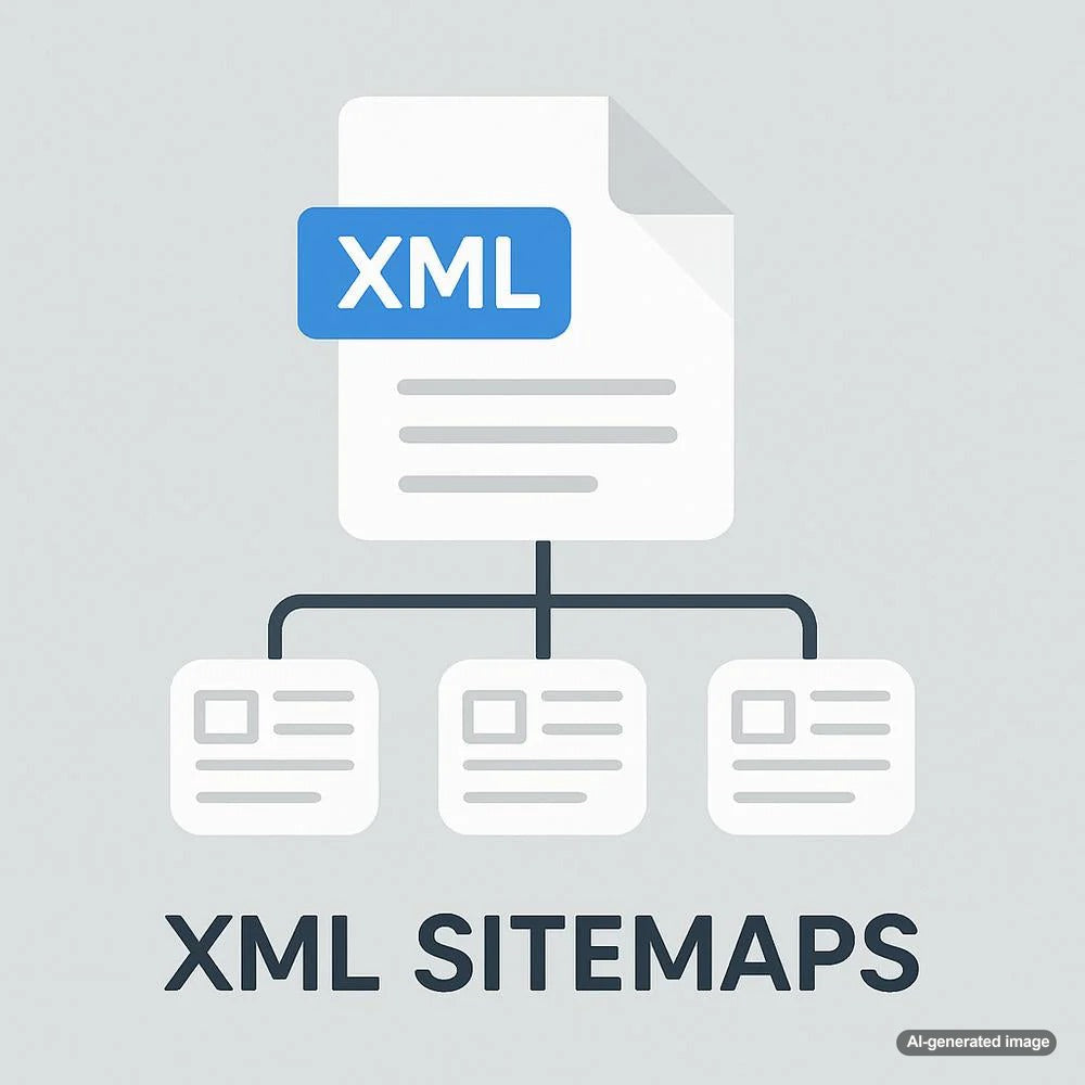 Illustration depicting the relevance of XML sitemaps in 2025 for SEO optimization