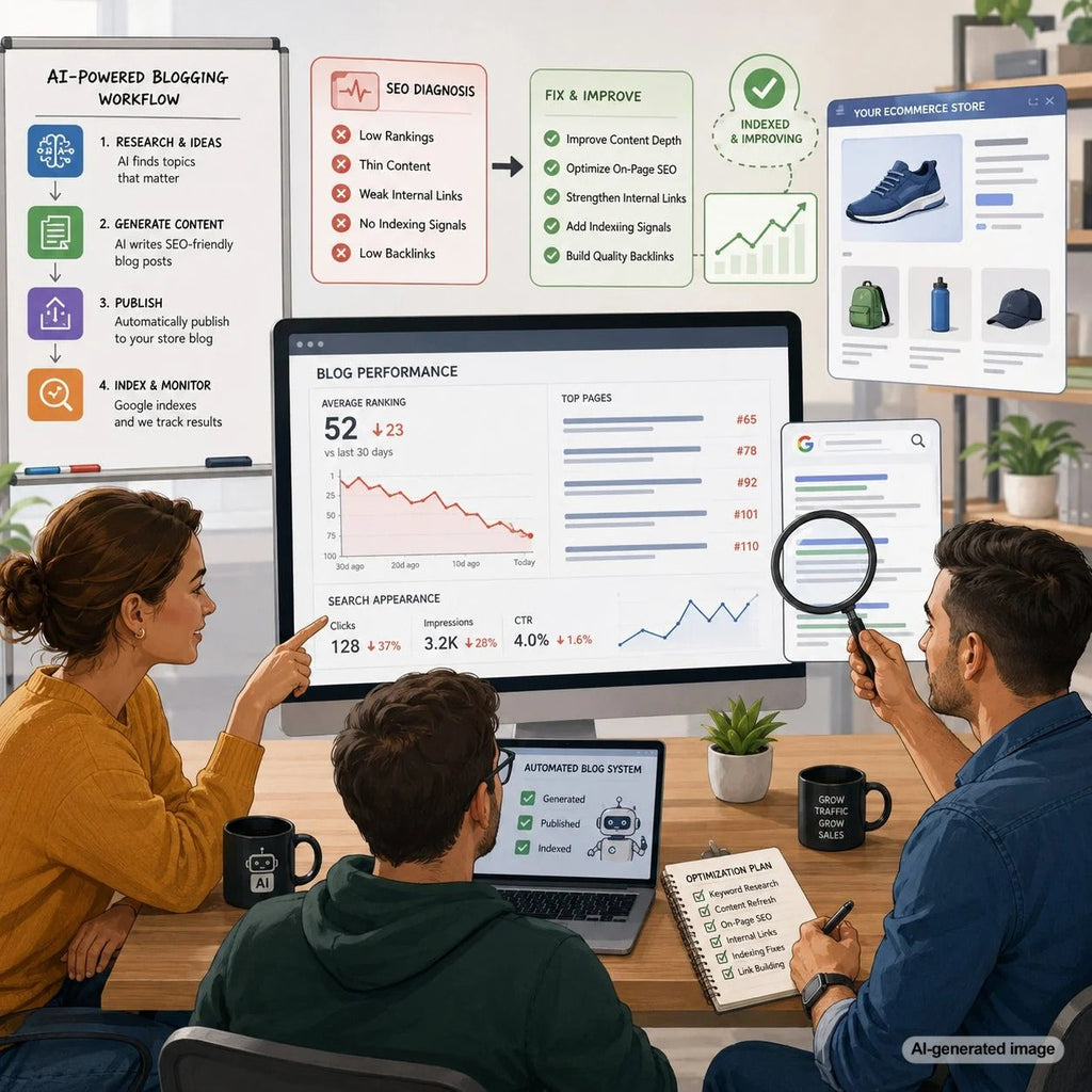 Why your automated blog is not ranking and how to improve SEO, content quality, indexing, and organic search visibility
