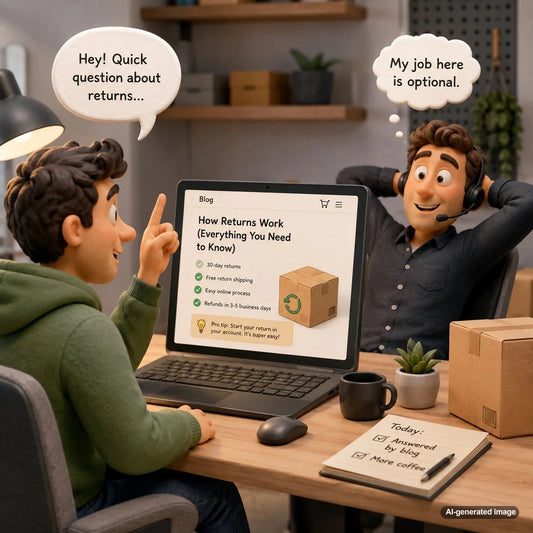 Business blog content answering customer questions before sales conversations to improve SEO and lead quality