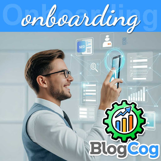 BlogCog Onboarding for AI-Driven Blogs Service