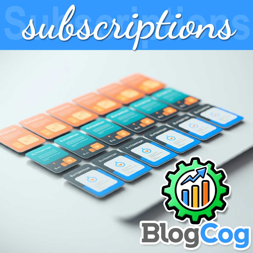 Blog Subscription